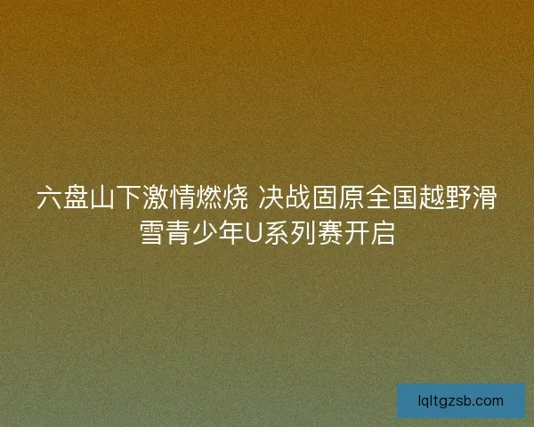六盘山下激情燃烧 决战固原全国越野滑雪青少年U系列赛开启
